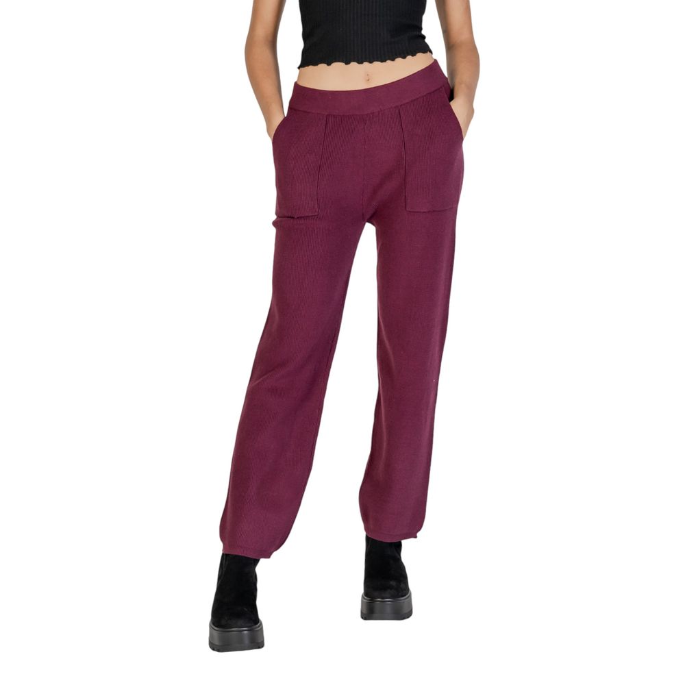 Cleré Purple Viscose Pant