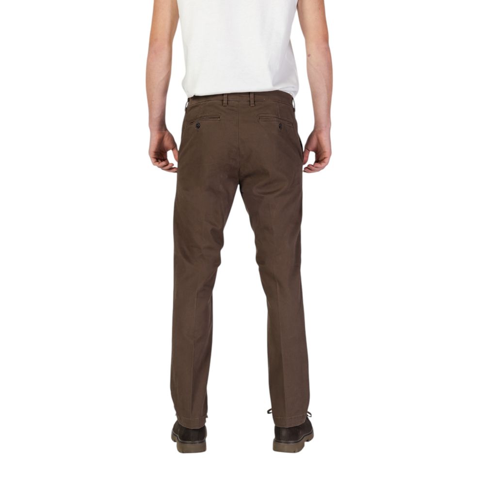 Borghese Brown Cotton Skinny Pant