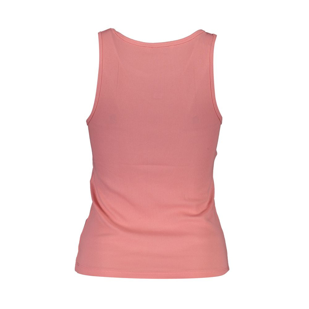 Tommy Hilfiger Pink Cotton Tank Top