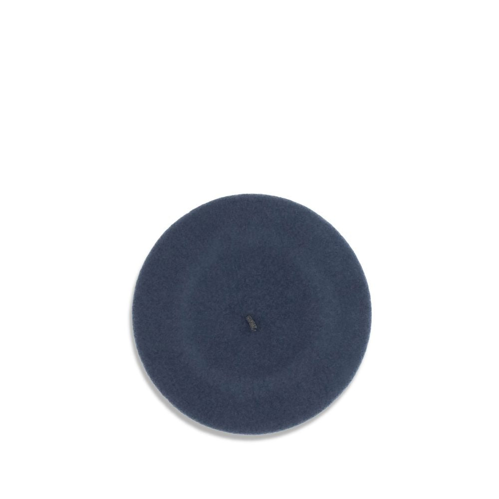 Brunello Cucinelli Blue Wool Sunhat