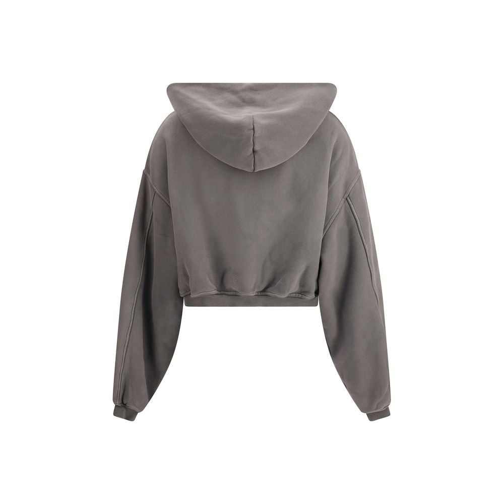 Alexander Wang Cropped zip-up Hoodie