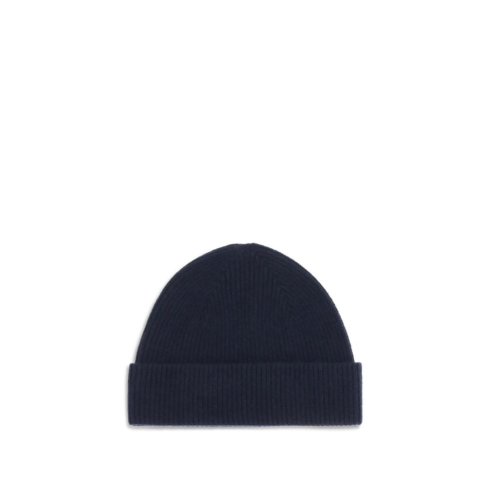 ZEGNA Black Cashmere Beanie
