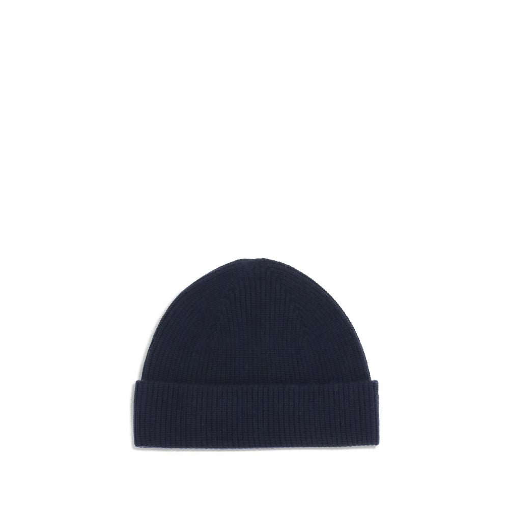 ZEGNA Black Cashmere Beanie