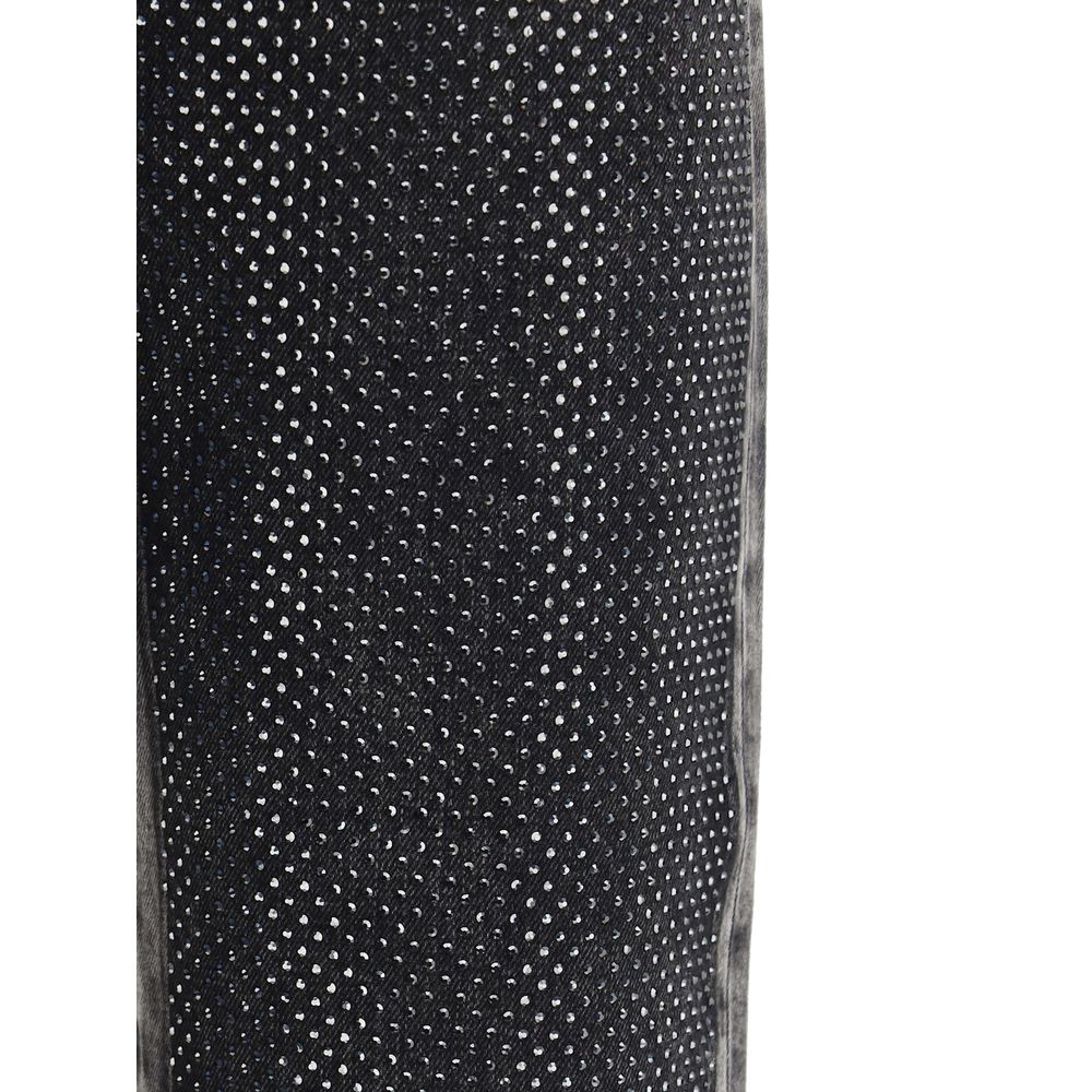 PINKO Gray Cotton Jeans Denim