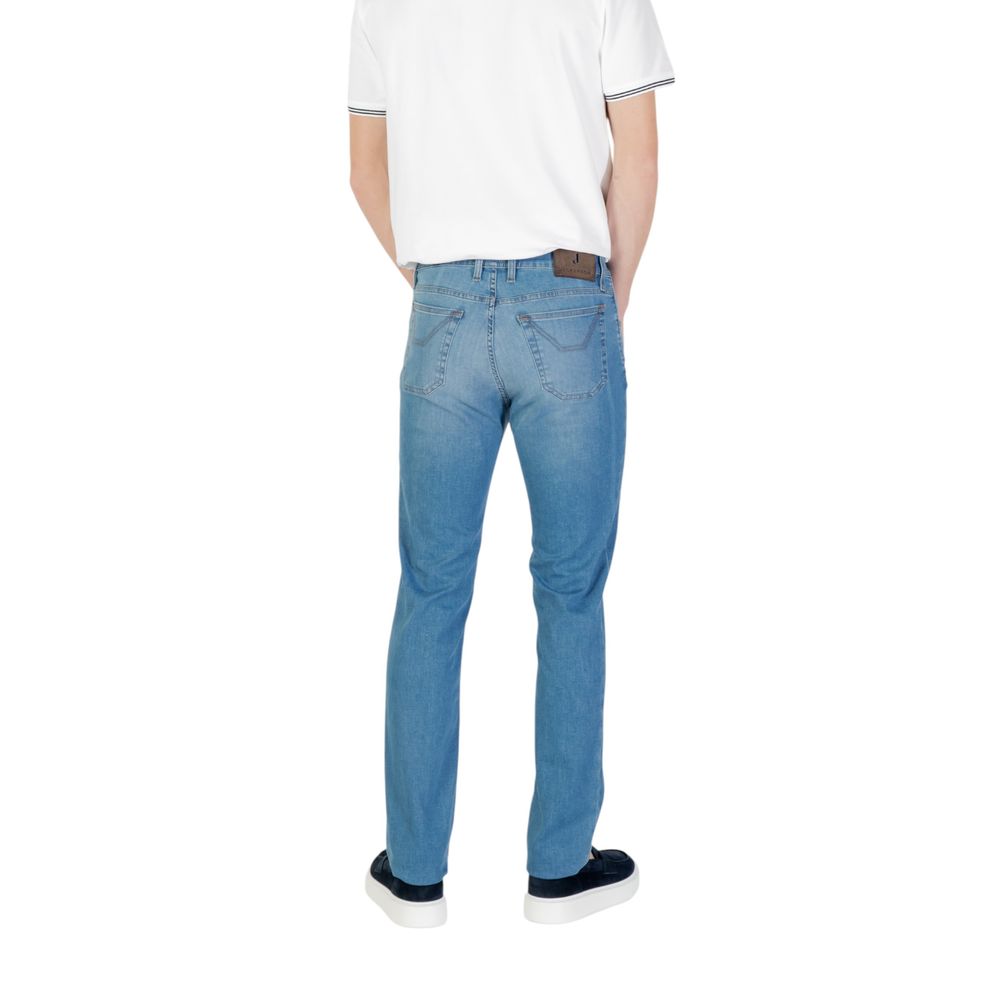 Jeckerson Light Blue Cotton Skinny Jeans