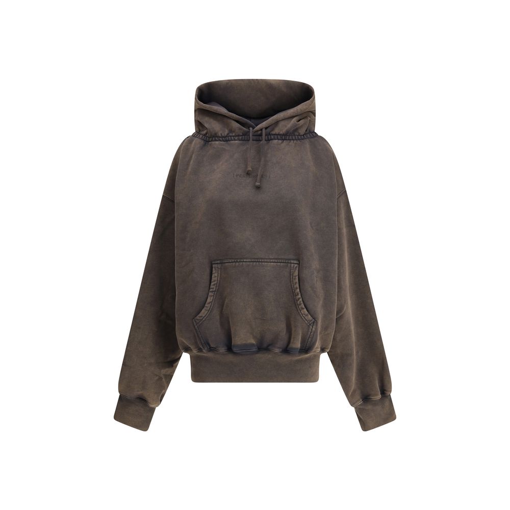ALAINPAUL Brown Cotton Sweatshirt