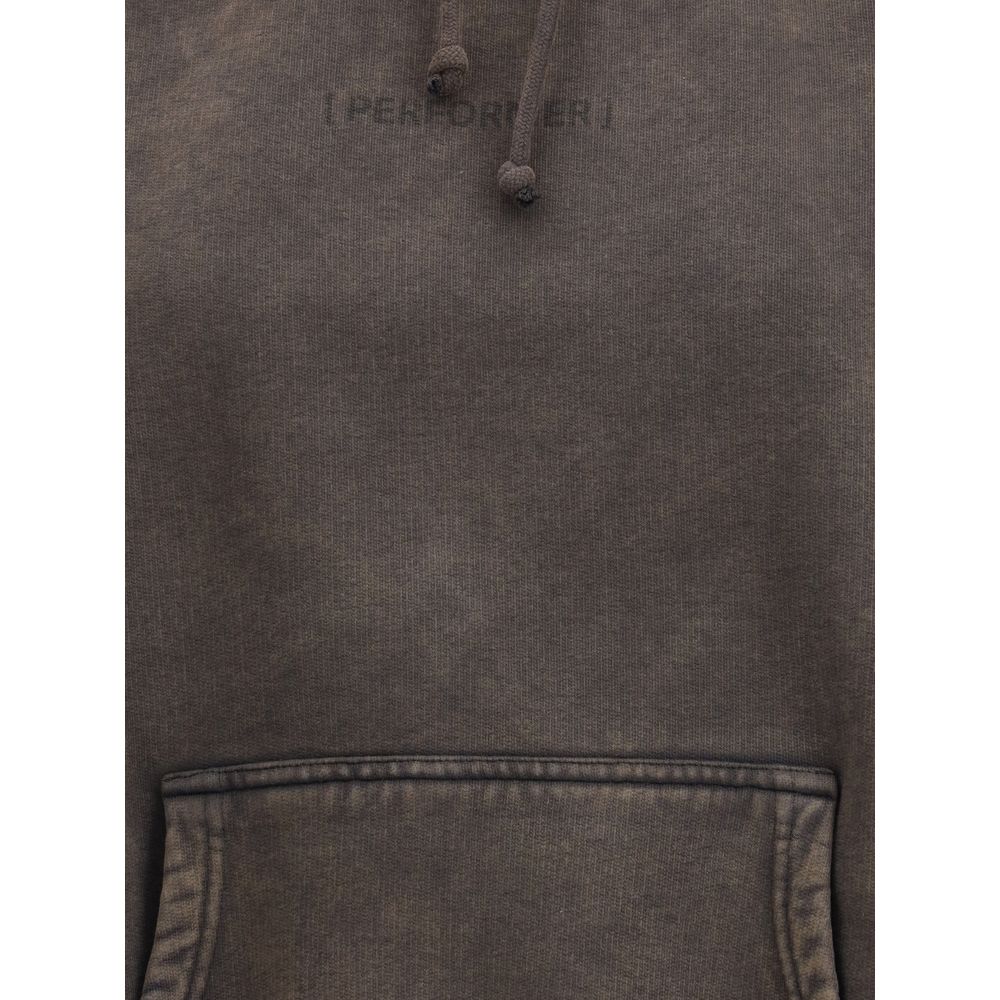 ALAINPAUL Brown Cotton Sweatshirt