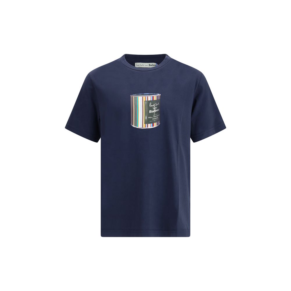 Barbour Blue Cotton T-Shirt