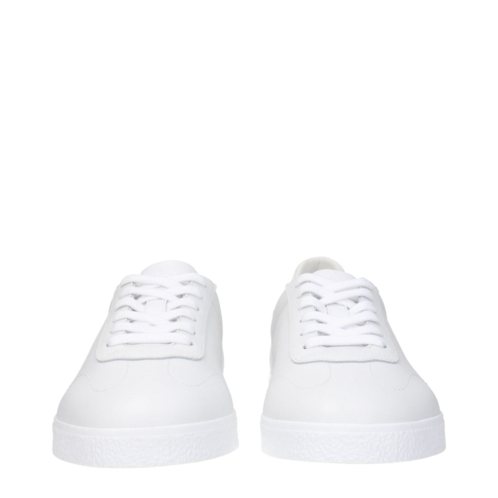 Givenchy White Leather Low Top Sneakers