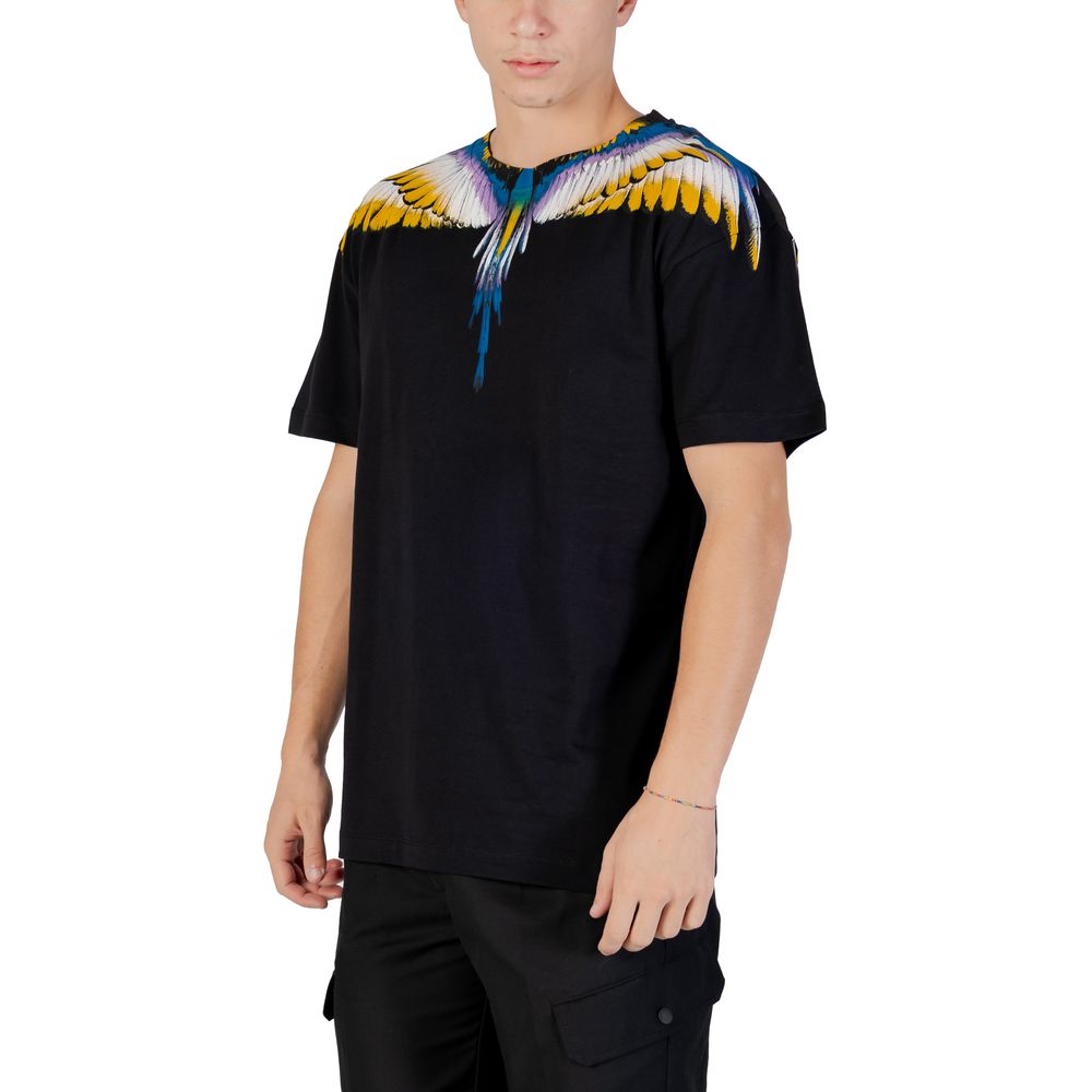 County of Milan Black Cotton T-Shirt