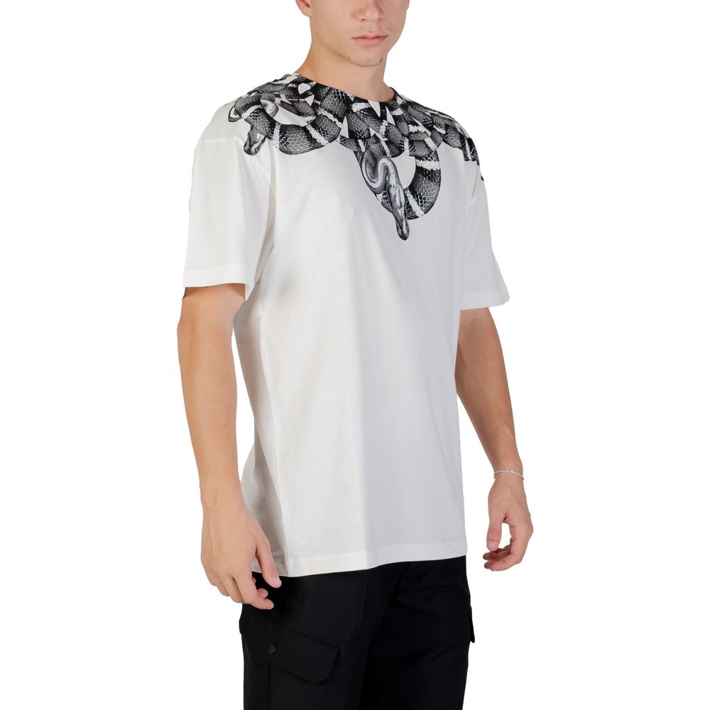 County of Milan White Cotton T-Shirt
