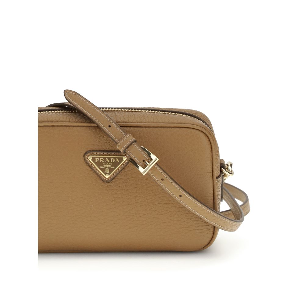 Prada Beige Calf Leather Bos Taurus False