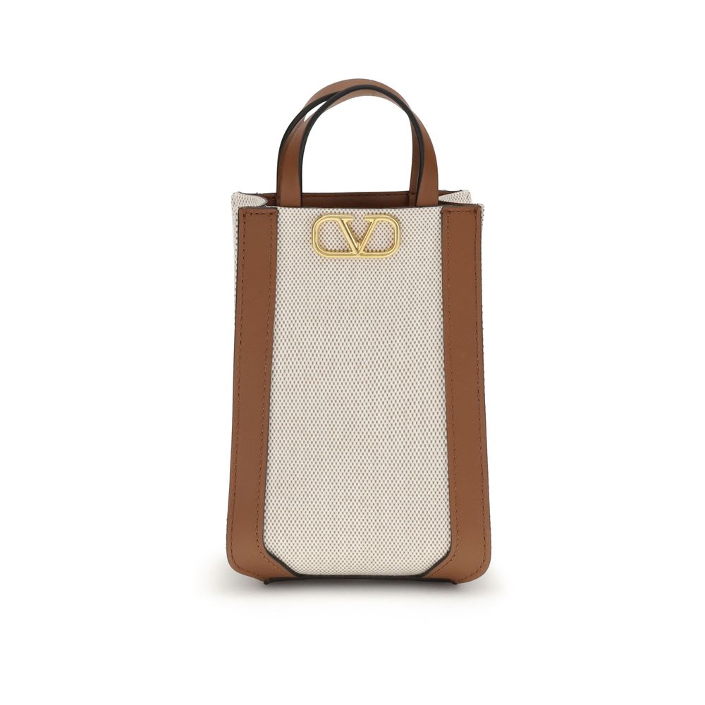 Valentino Garavani Brown Polyethylene False