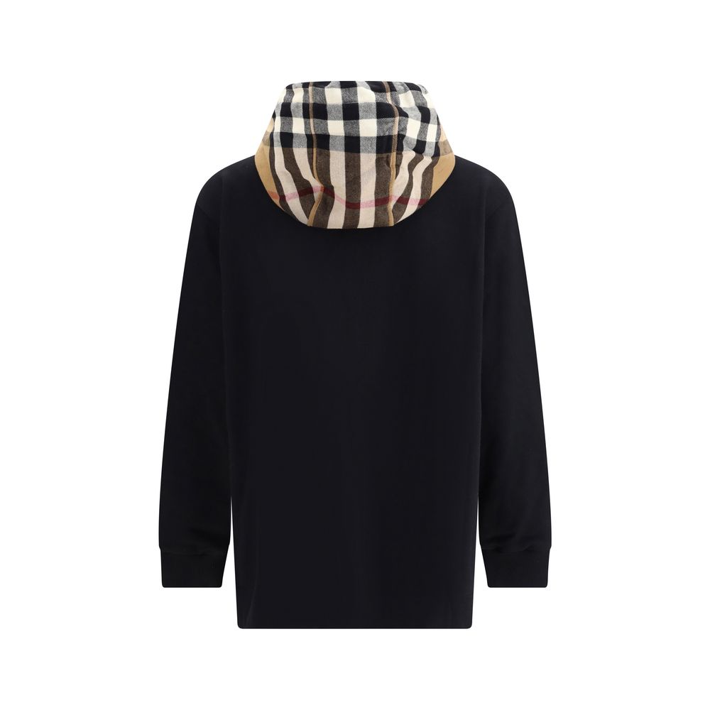 Burberry Black Cotton Sweatshirt