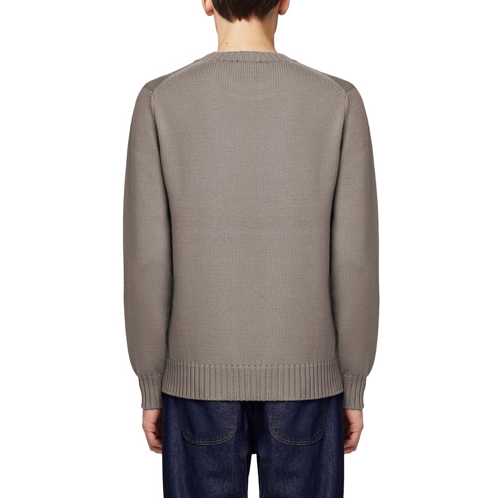 Alpha Studio Beige Cashmere Sweater