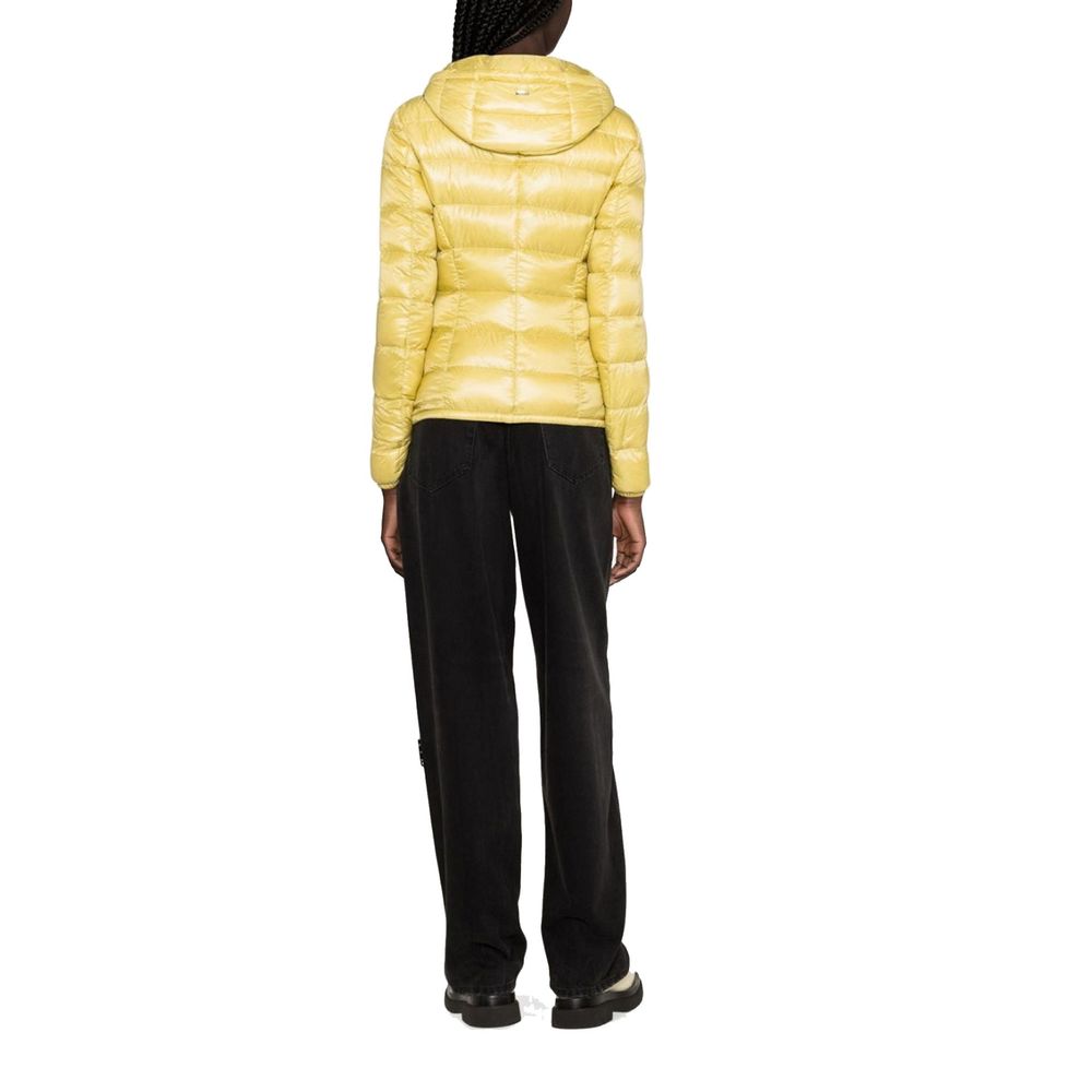Herno Yellow Polyamide Shell Jacket