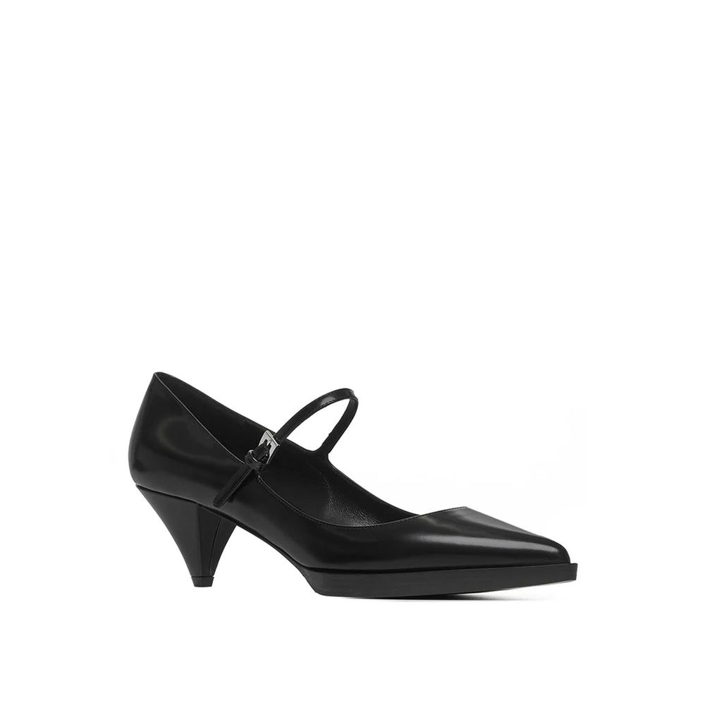 Prada Black Calfskin High Heel Pumps