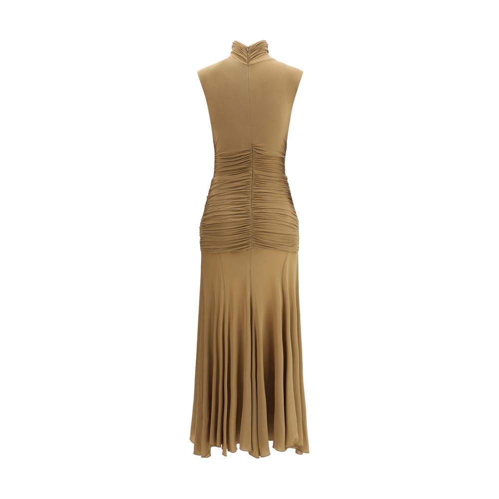Magda Butrym Beige Copper Casual Dress