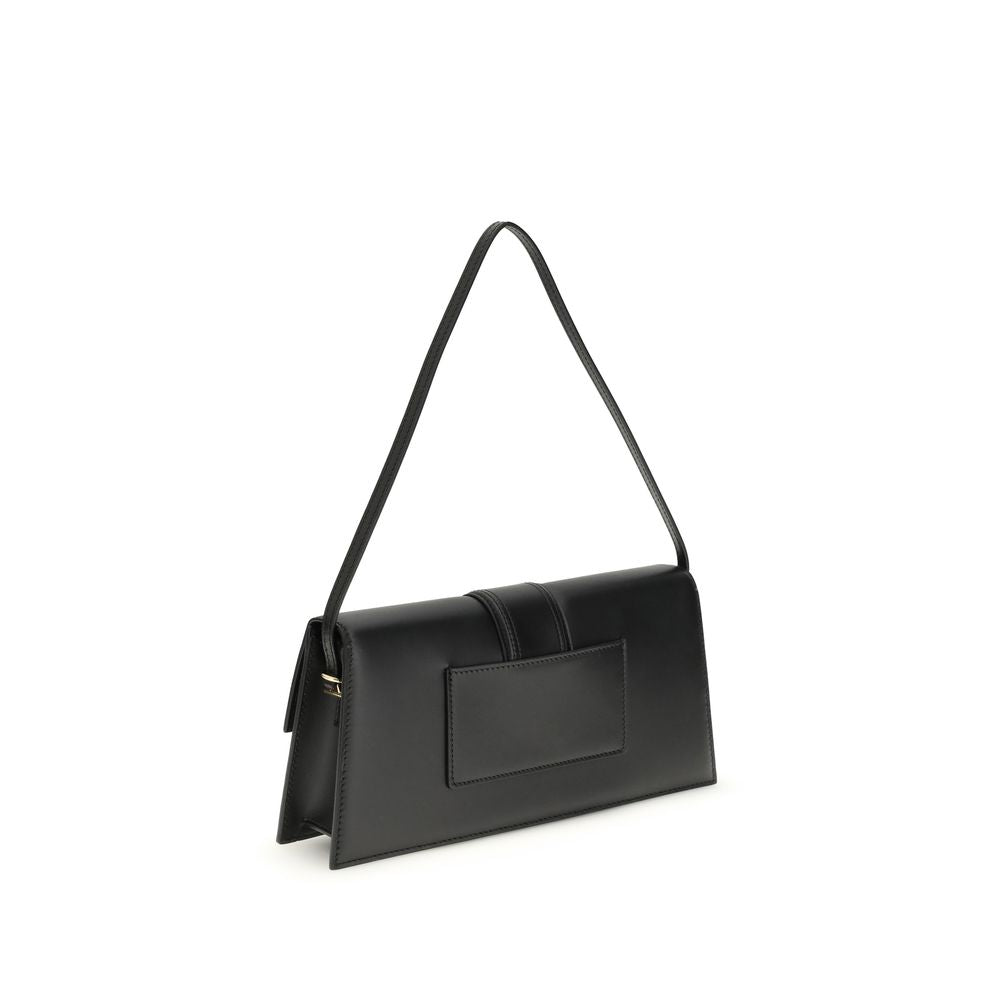 Jacquemus Black Calf Leather Bos Taurus Shoulder Bag