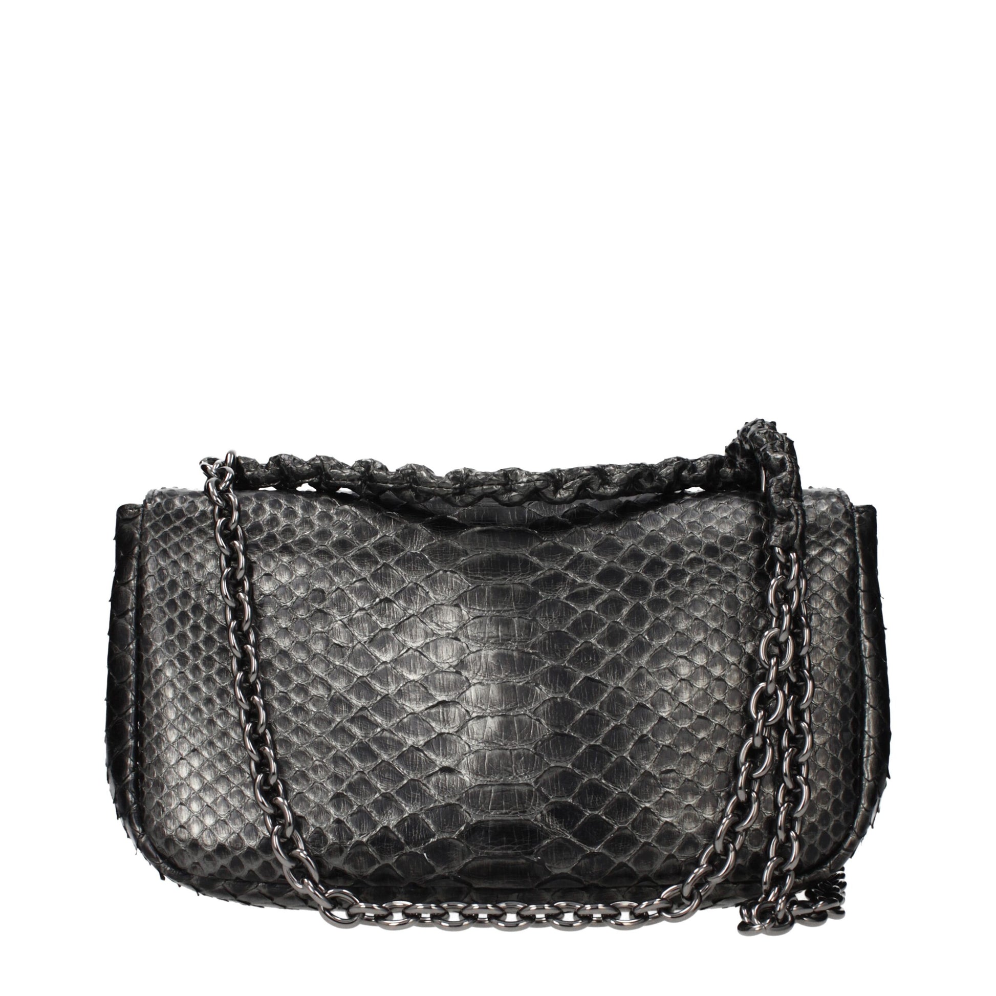 Tom Ford Gray Skin Shoulder Bag